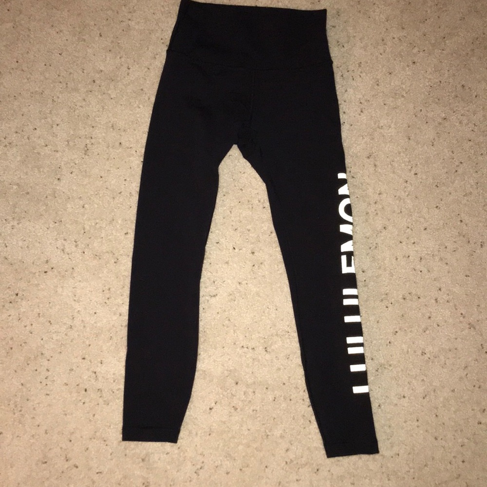 full length reflective lululemon leggings